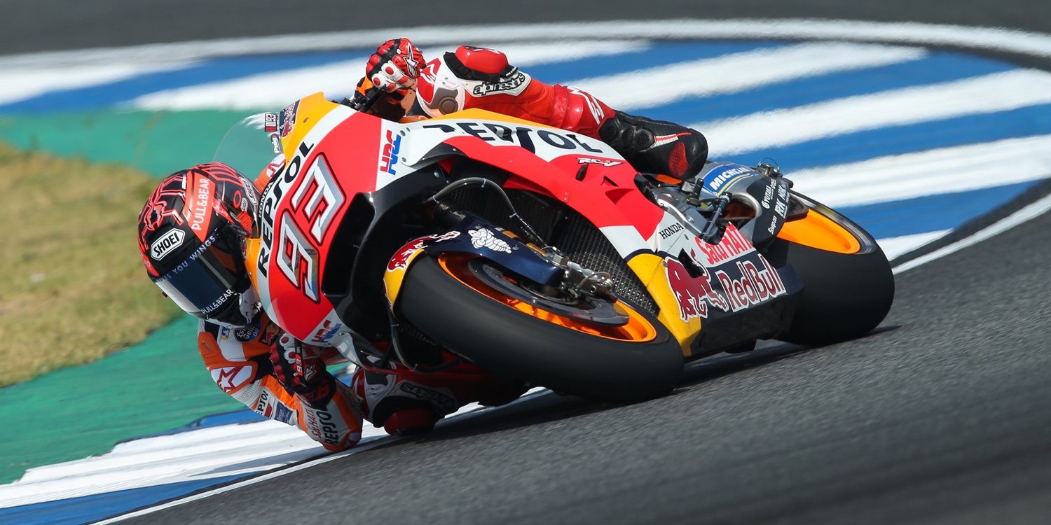 Márquez domina la segunda jornada de test en Tailandia