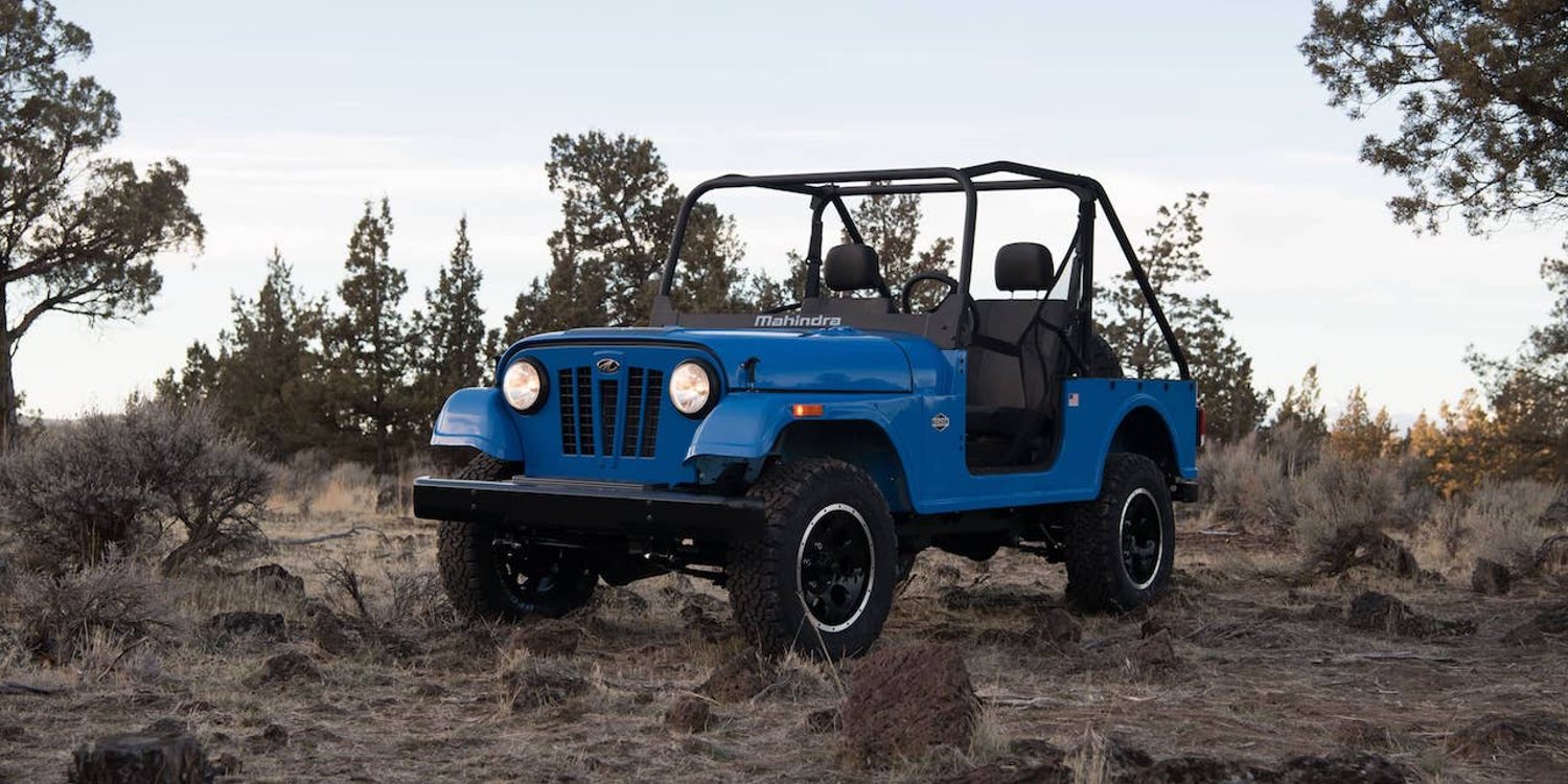 El Mahindra Roxor 2018 es un todoterreno a lo retro