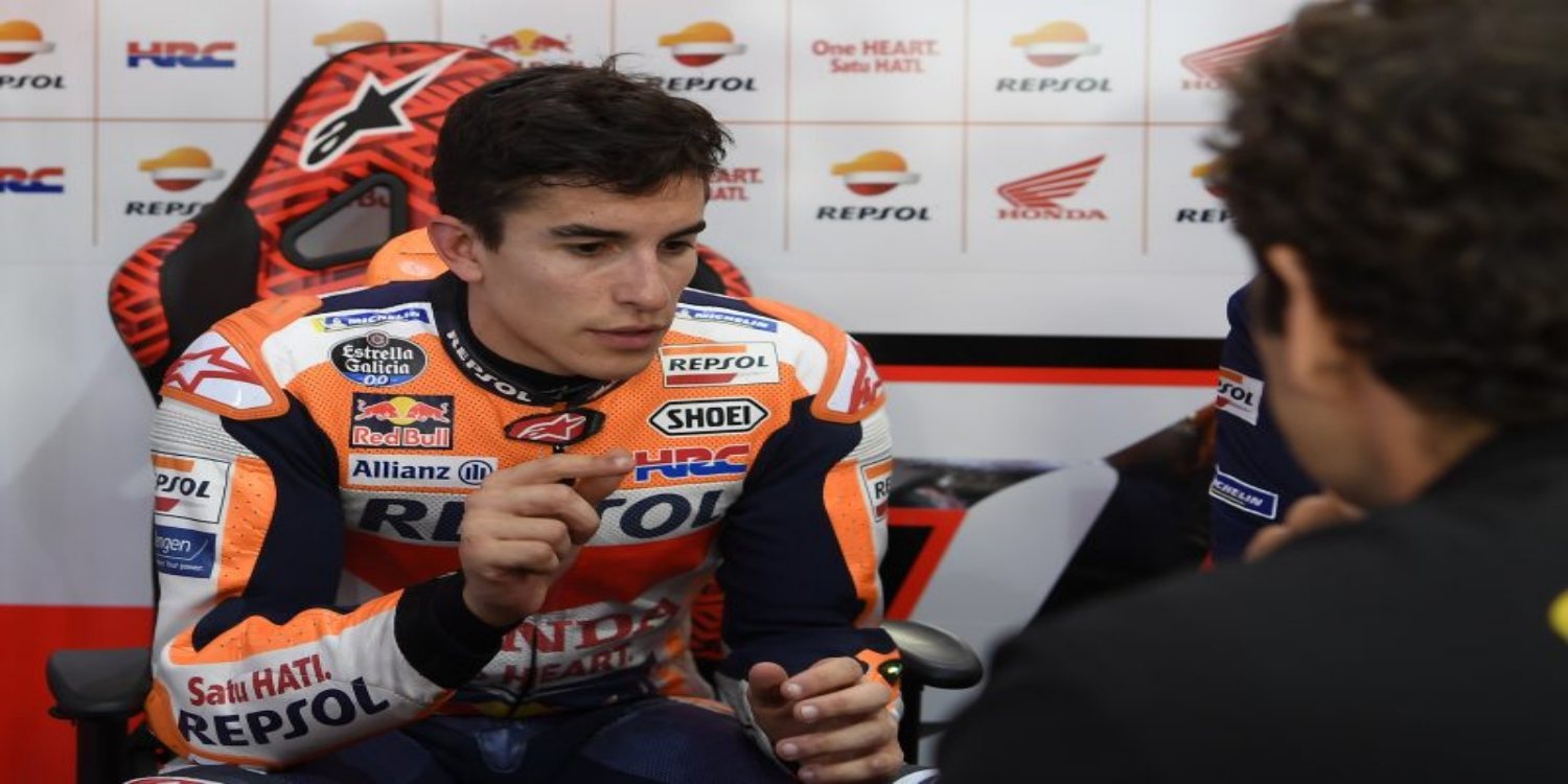 Marc Márquez: "El domingo puede pasar cualquier cosa"
