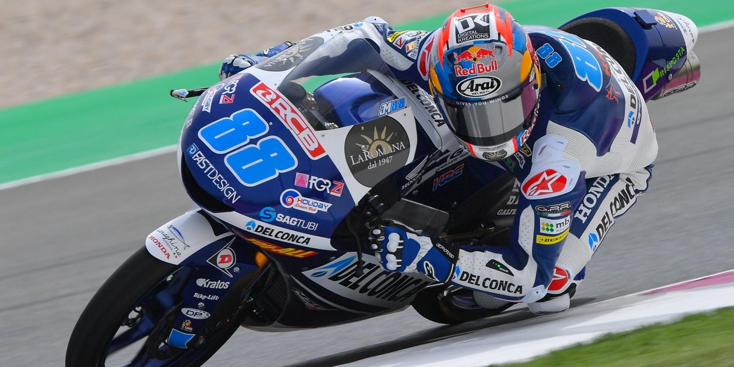 Jorge Martín rompe el récord del circuito de Losail