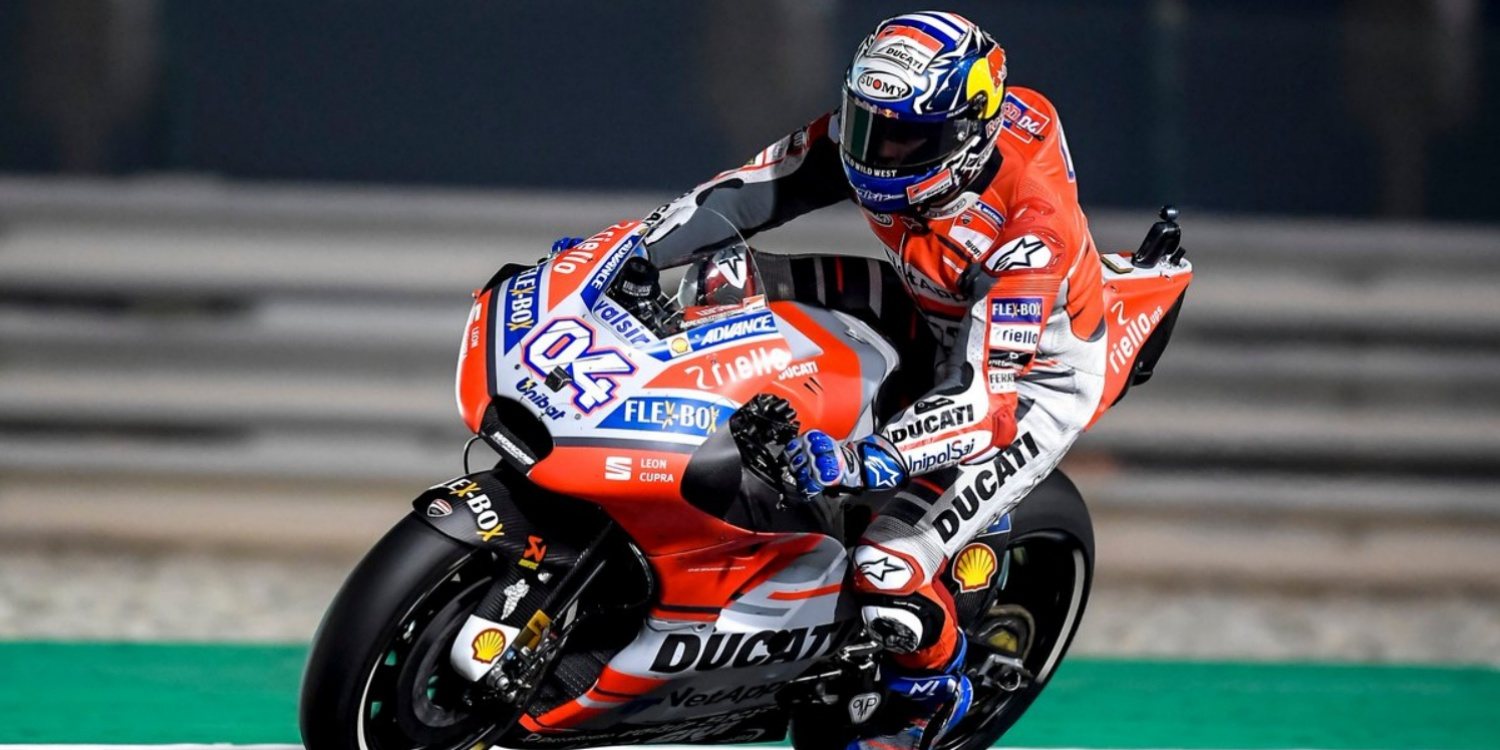 Dovizioso logra un triunfo magistral en Qatar