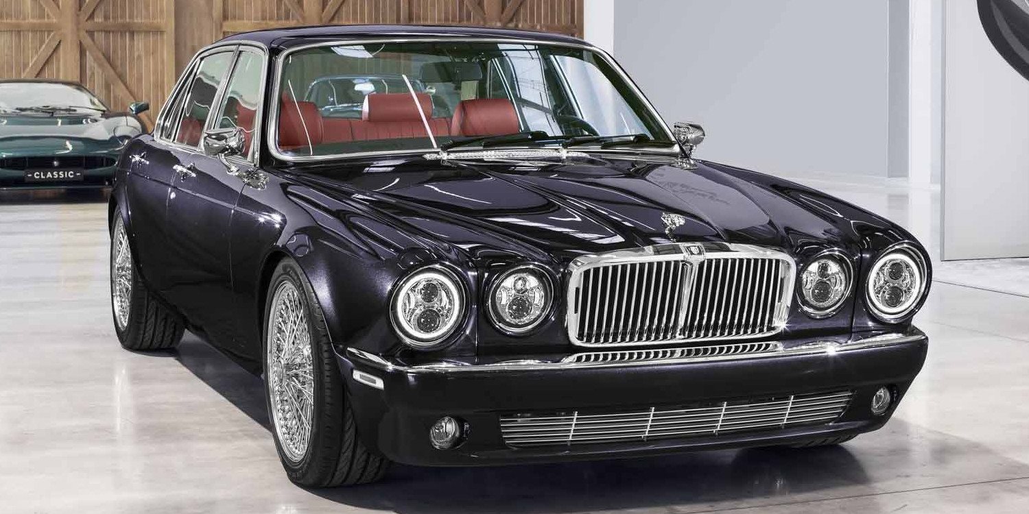 Conoce el Jaguar XJ restomod de Nicko McBrain, baterista de Iron Maiden