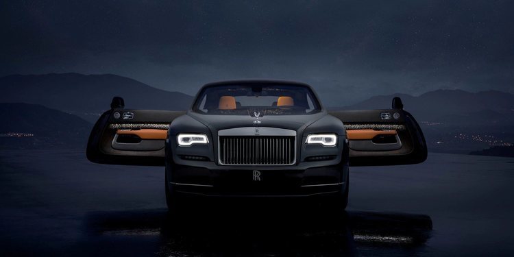 Rolls Royce presentó un extraordinario Wraith Luminary Collection