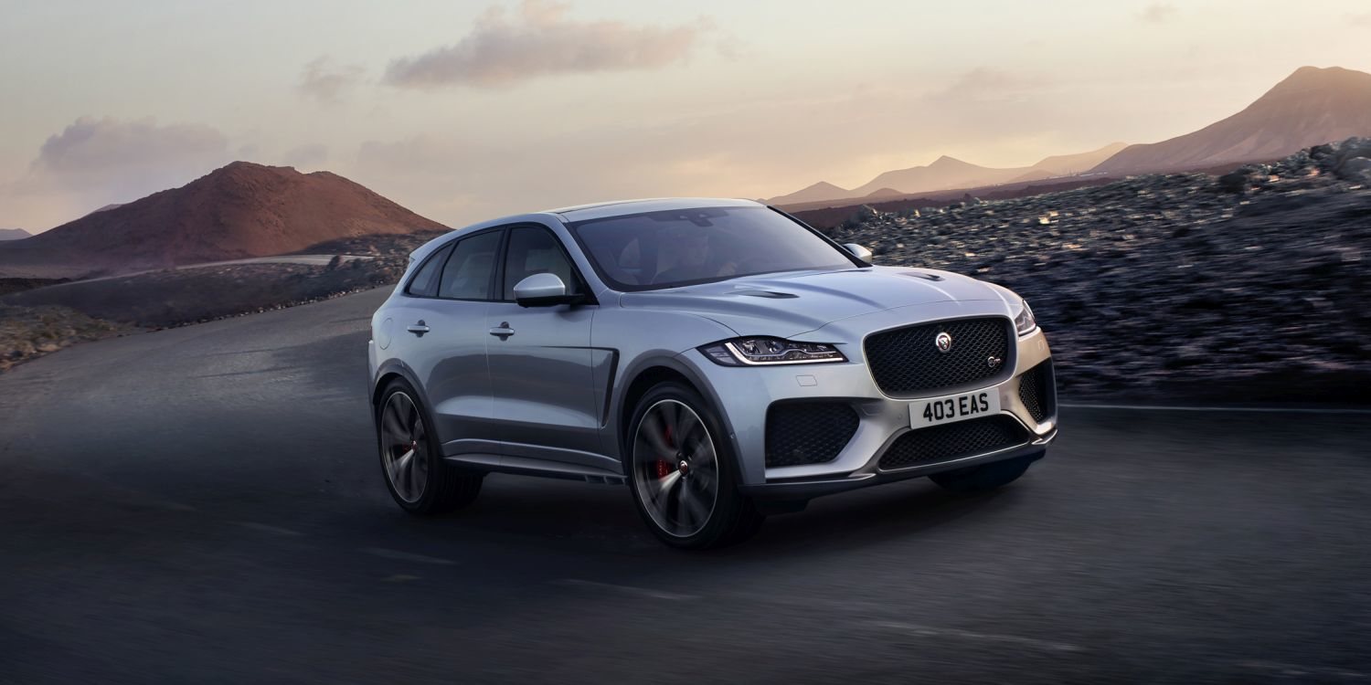 F-Pace SVR el nuevo ejemplar de la gama deportiva de Jaguar