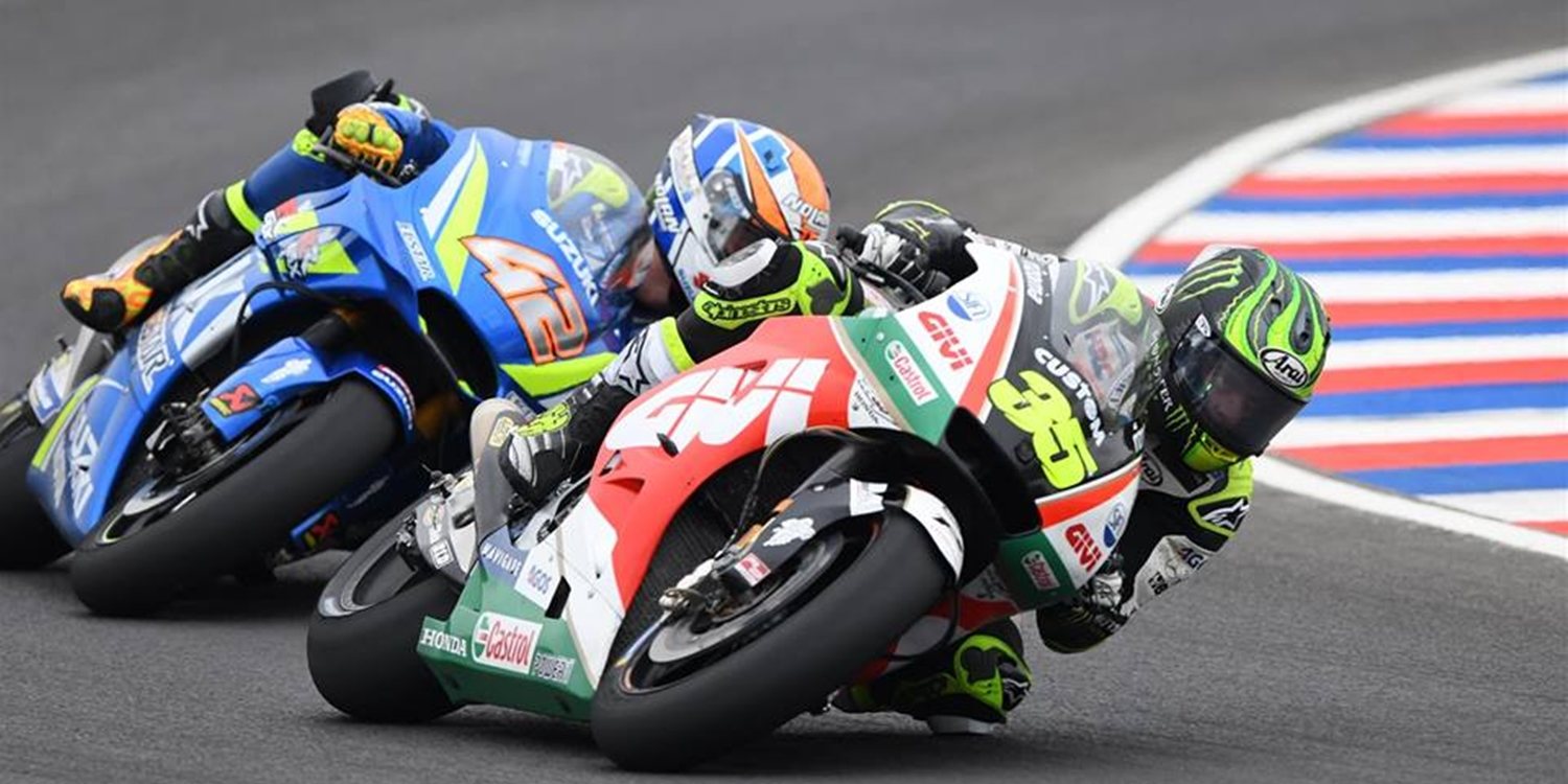 Crutchlow vence en Argentina en una carrera bochornante