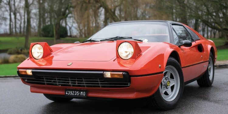 El Ferrari 308 GTS de Gilles Villeneuve a subasta