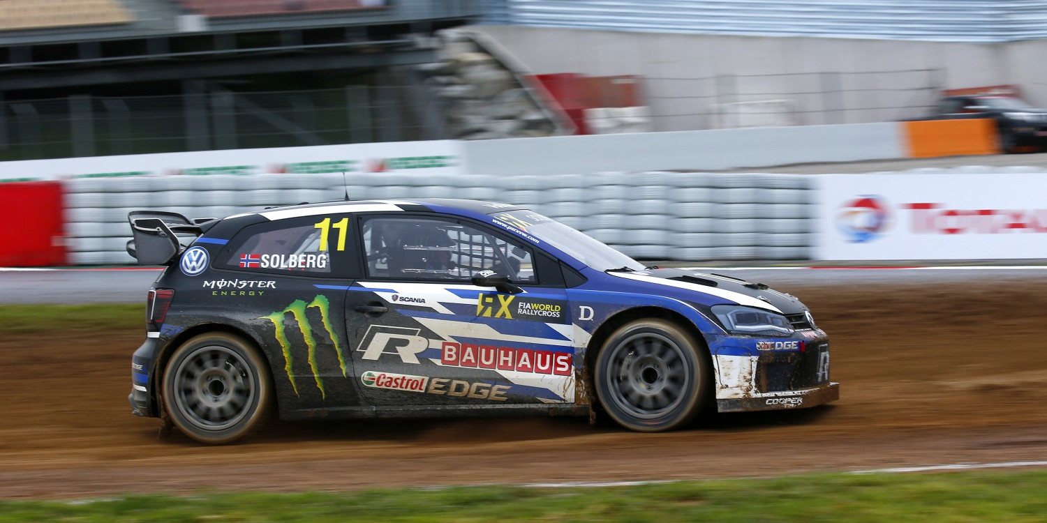 Petter Solberg sale líder del sábado en España