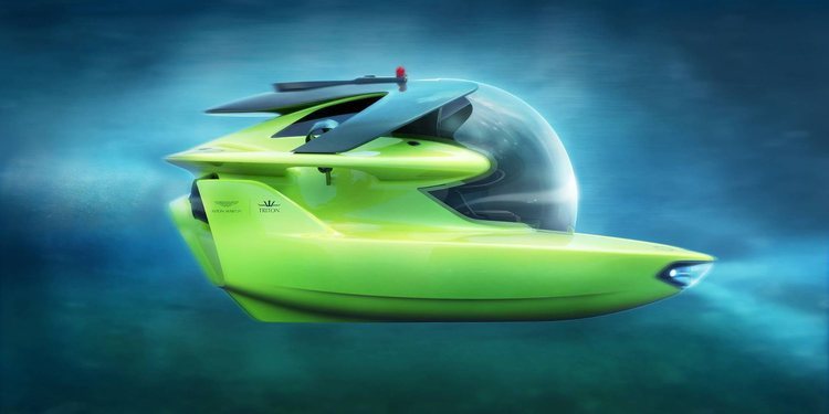 Aston Martin y Triton han creado el Proyect Neptune