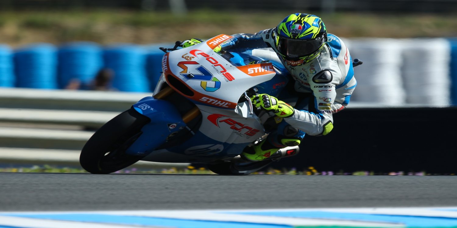 Lorenzo Baldassarri: "Llevaba mucho tiempo buscando la pole"