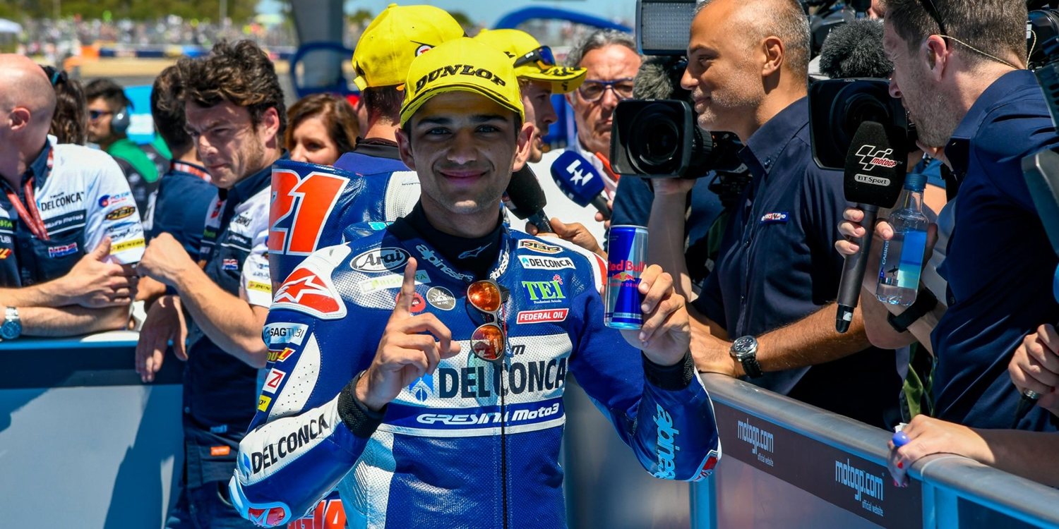 Jorge Martín: "Estoy muy contento por esta 11ª pole position"