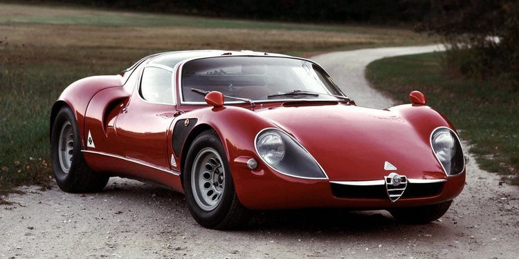 Ganador de la Copa d'Oro en Villa d'Este, Alfa Romeo 33/2