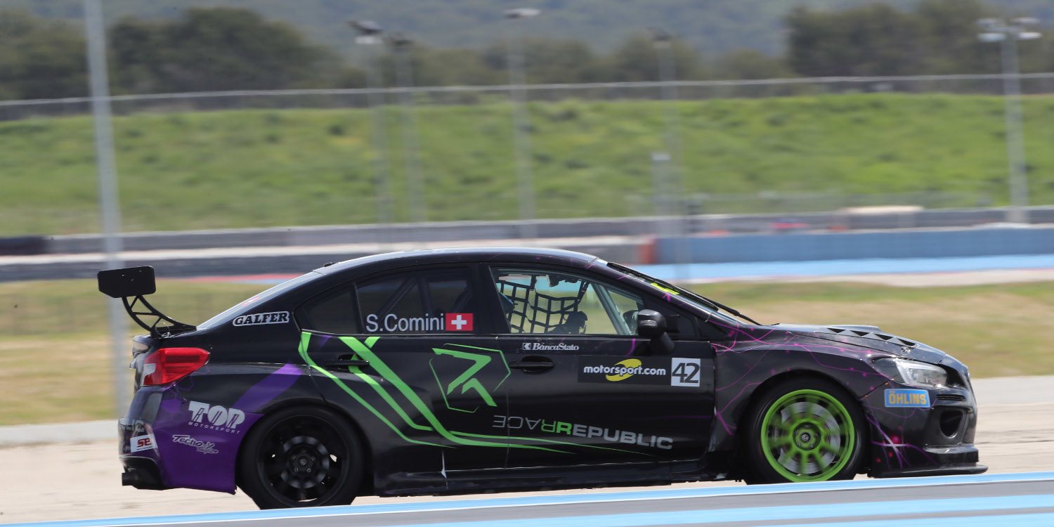 Stefano Comini ya tiene su nuevo coche para seguir compitiendo