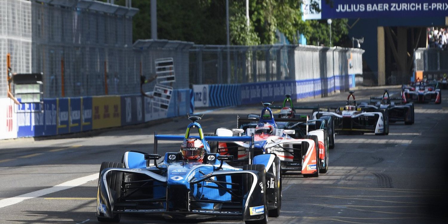 Fórmula E: Eprix de Zurich, la carrera