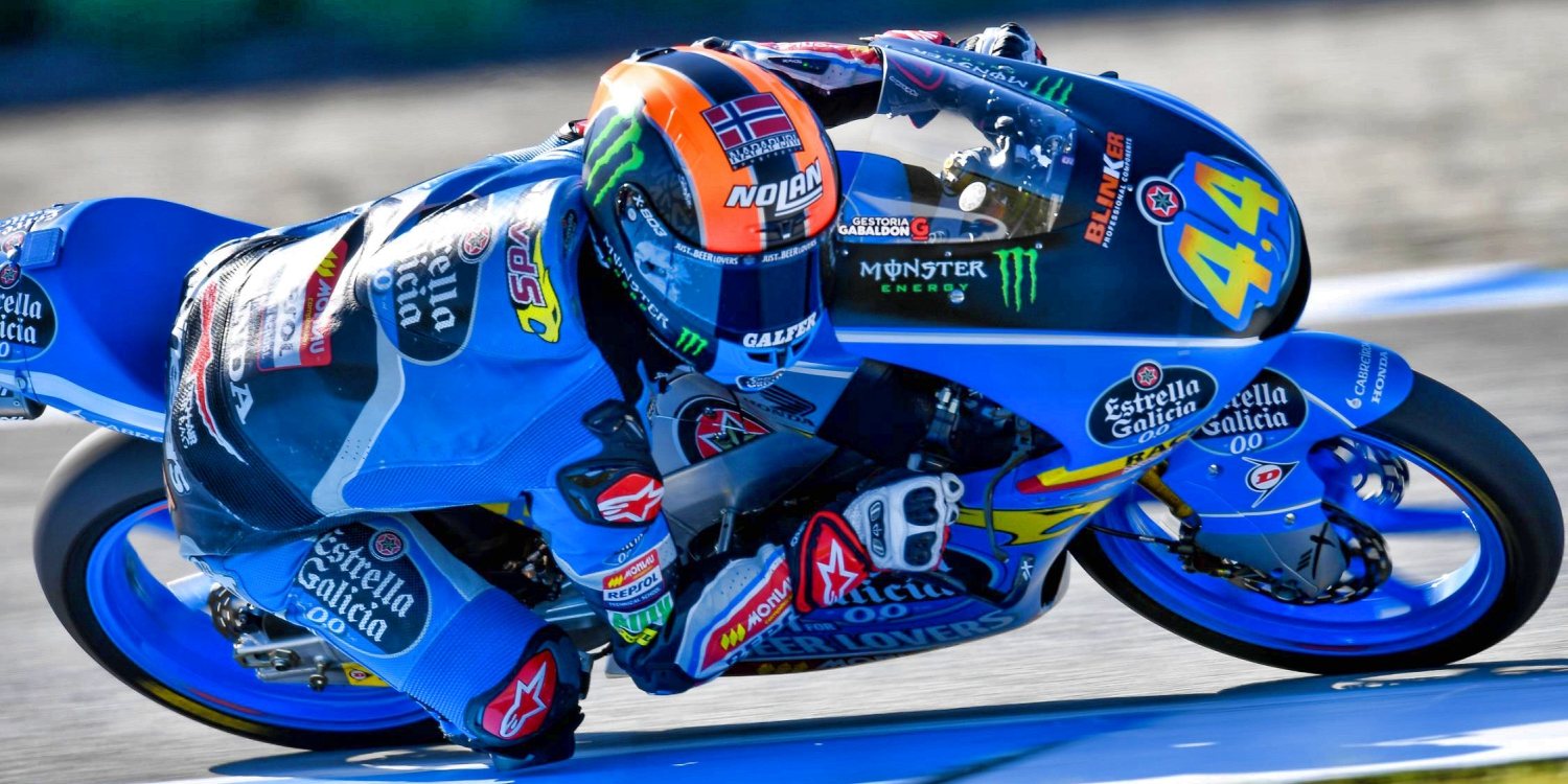 Los españoles lideran los libres en Moto3