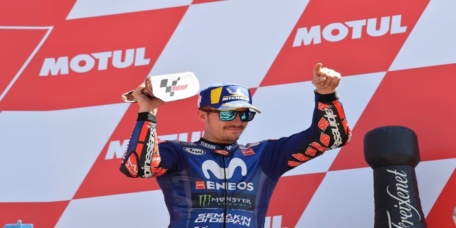 Viñales: "Es agradable estar de vuelta y ser fuerte"