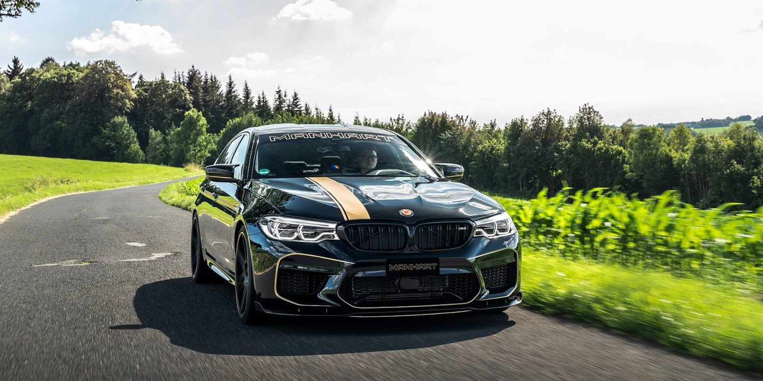 Manhart transformó un BMW M5