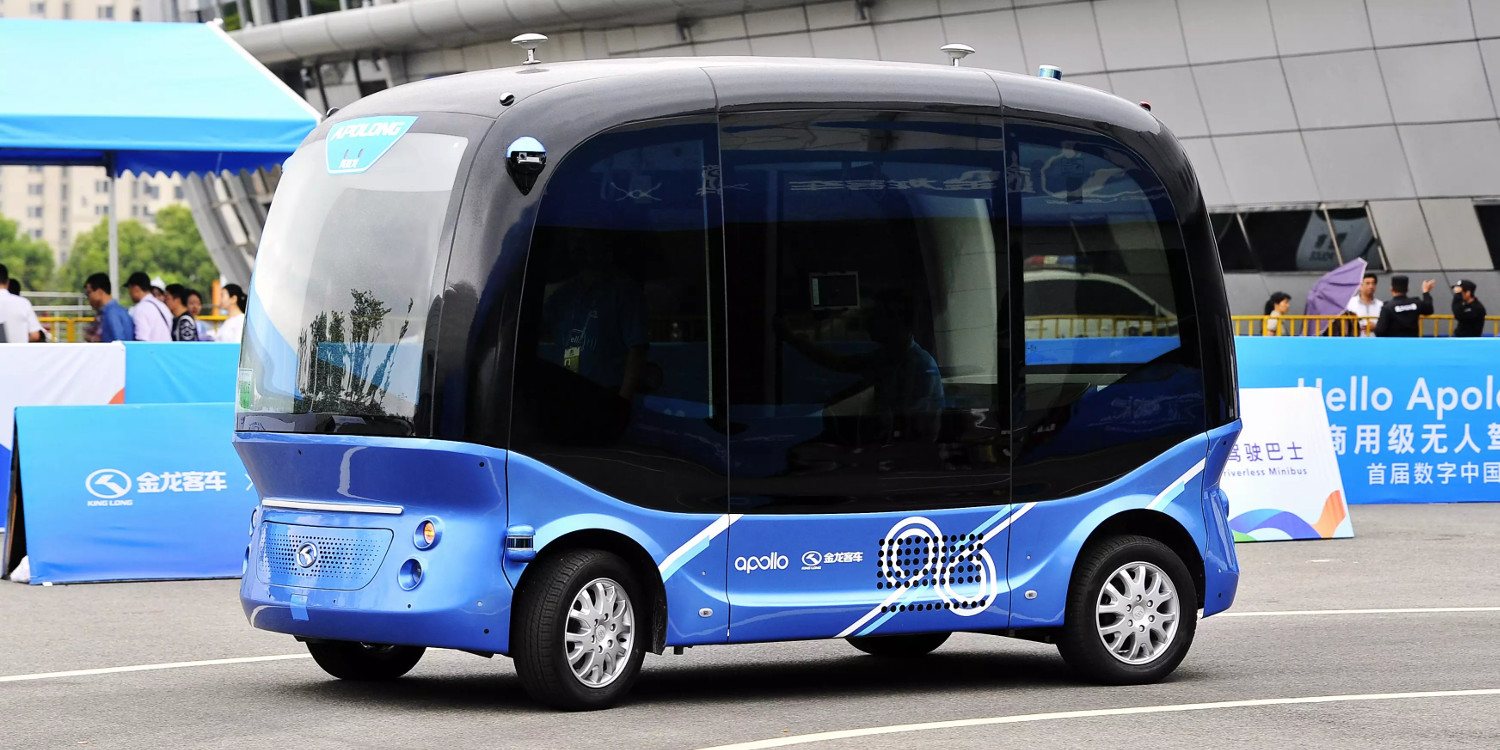 Baidu anunció la producción del Apolong autónomo