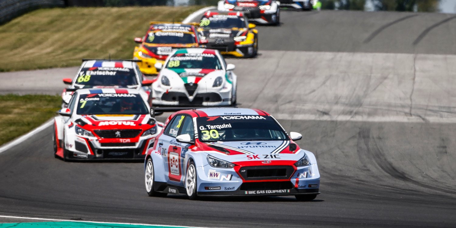 Triunfo para ser líder de Gabriele Tarquini
