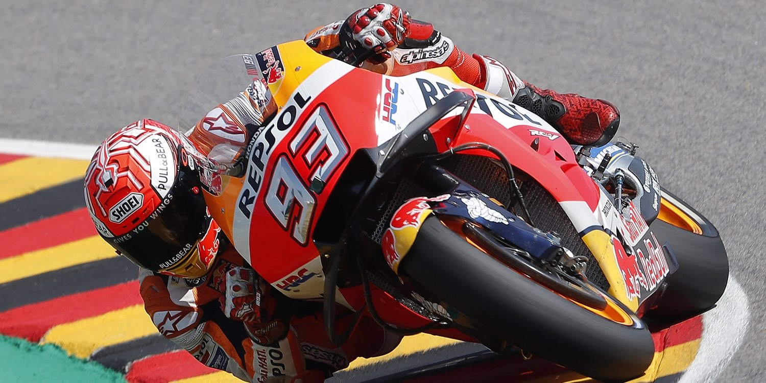 Marc Márquez consigue su novena victoria consecutiva en Alemania