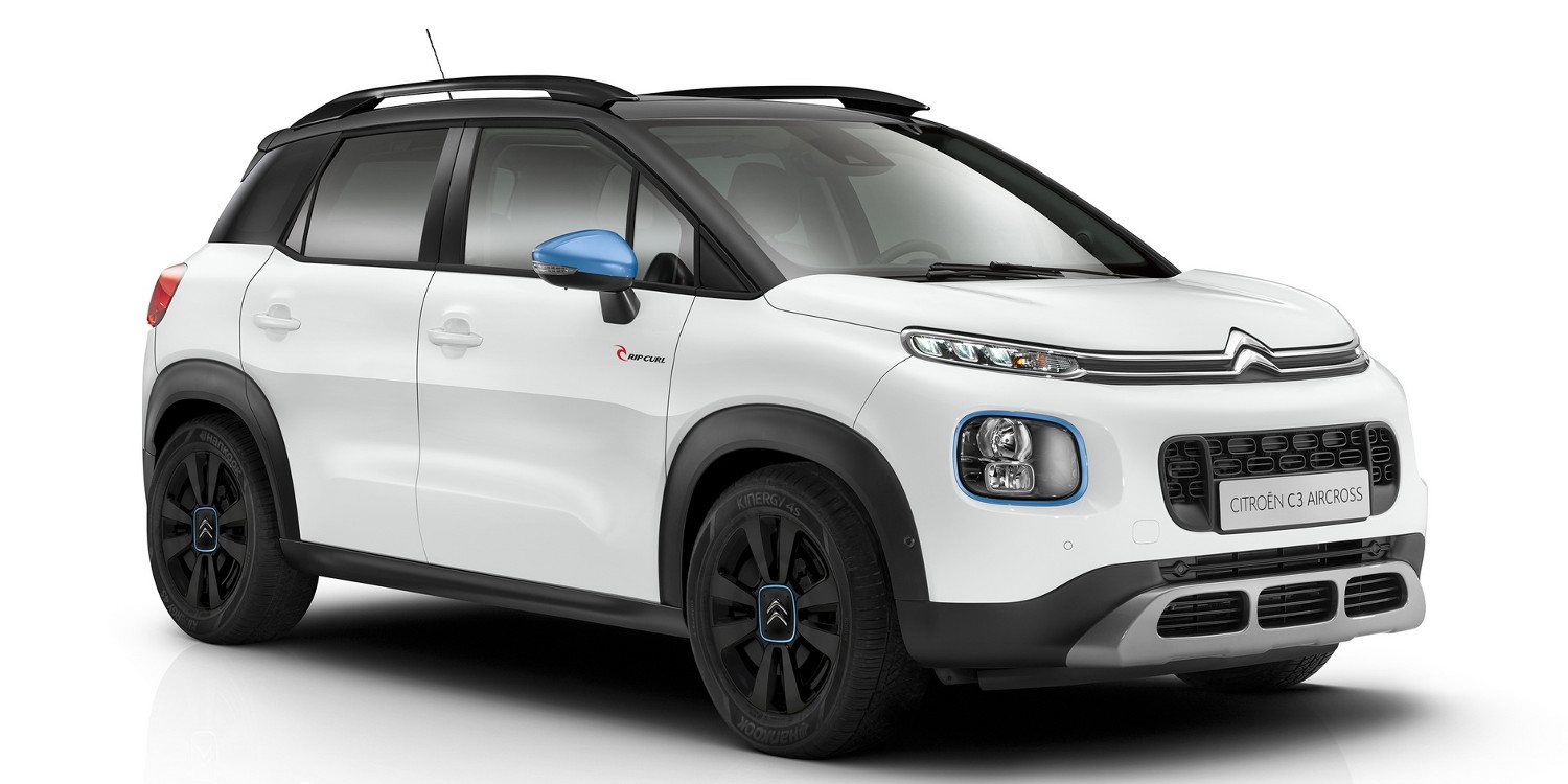 Se presenta el Citroën C3 Aircross Rip Curl edición especial