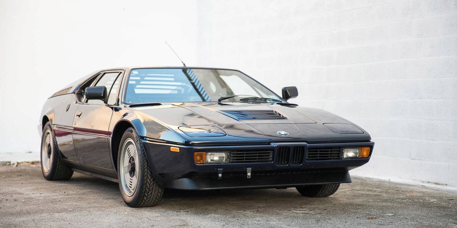 Un clásico deportivo BMW M1 a la venta