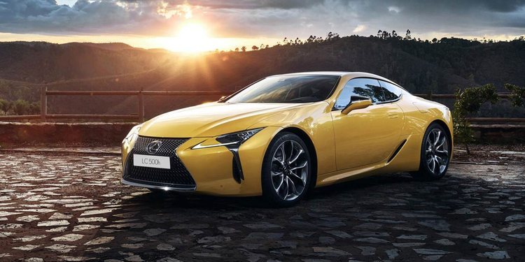 Enamórate con el nuevo Lexus LC 500h Yellow Edition