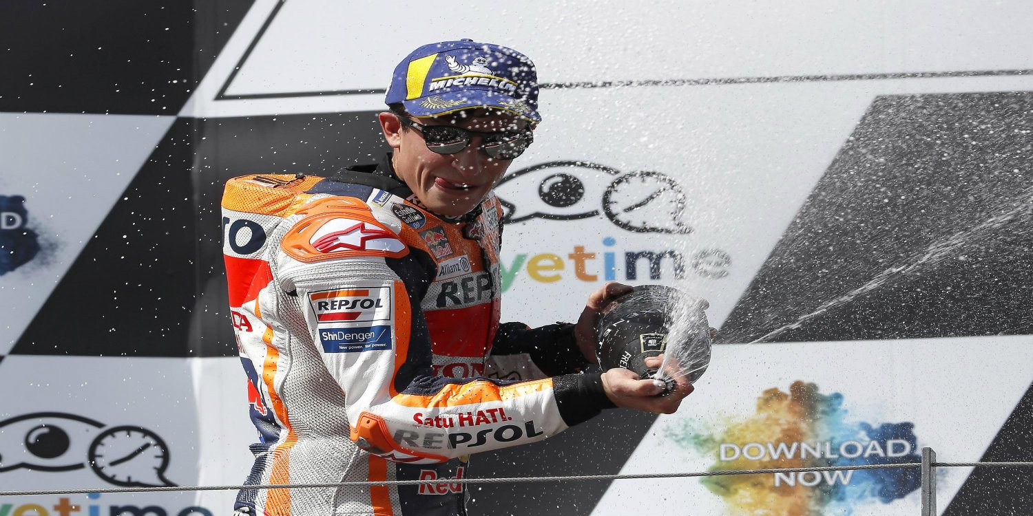 Marc Márquez: "Hemos sido fuertes en las frenadas y entradas a curva"