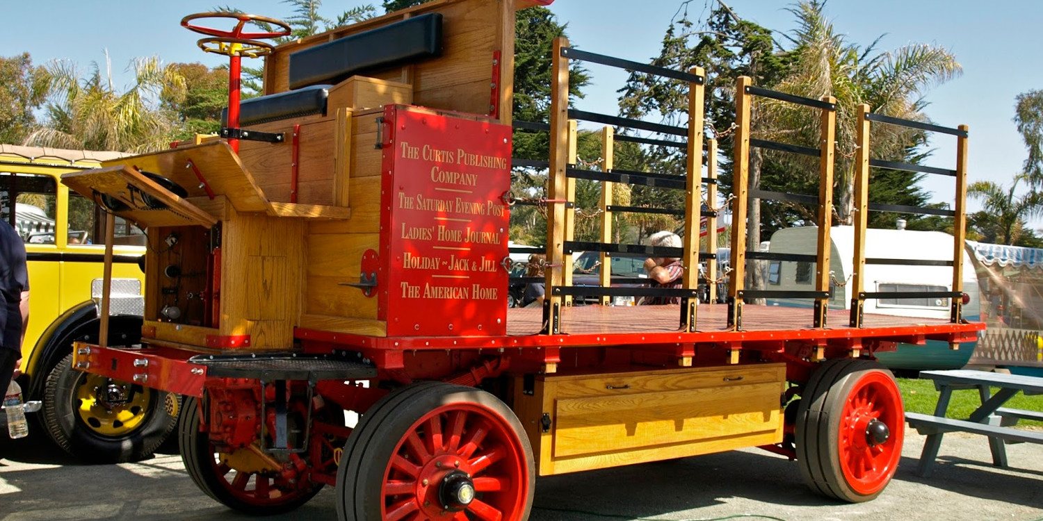 ¿Sabías que existen dos camiones eléctricos del año 1912, y que aun funcionan?