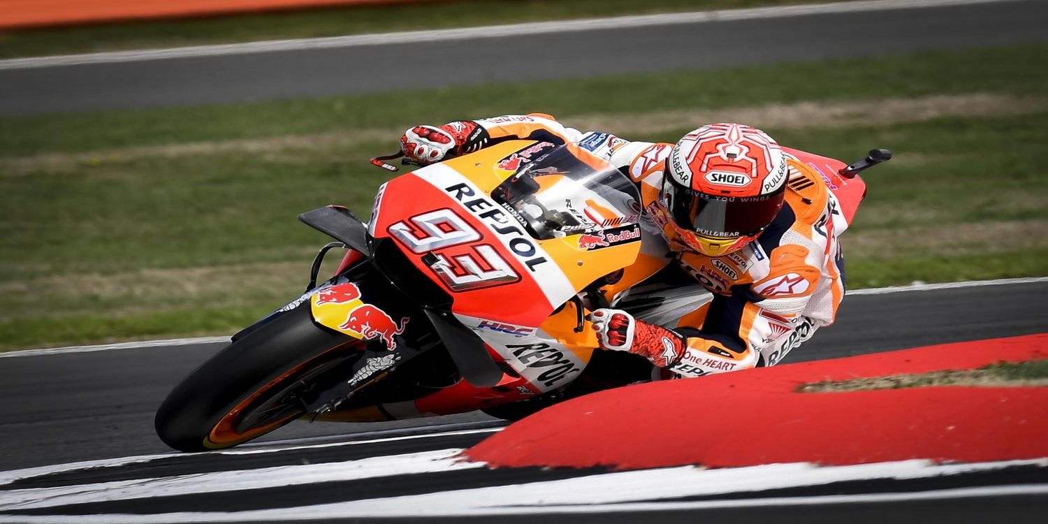 Marc Márquez: "Si cae la misma cantidad de agua que en el FP4 no se puede correr"