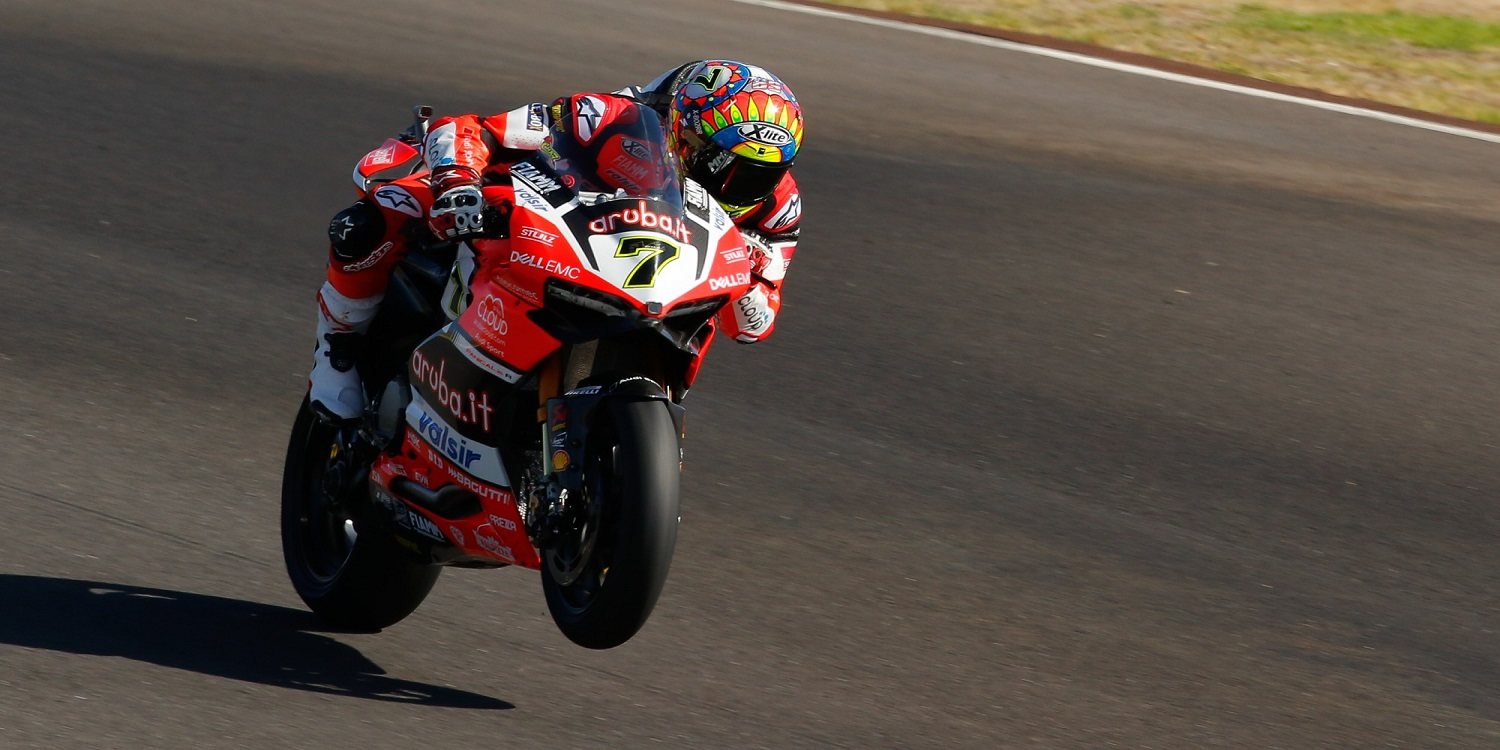 Chaz Davies: "Estoy muy feliz con el test"
