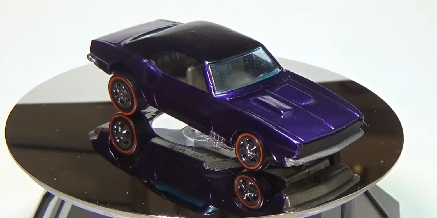 La interesante restauración de un coche Hot Wheels