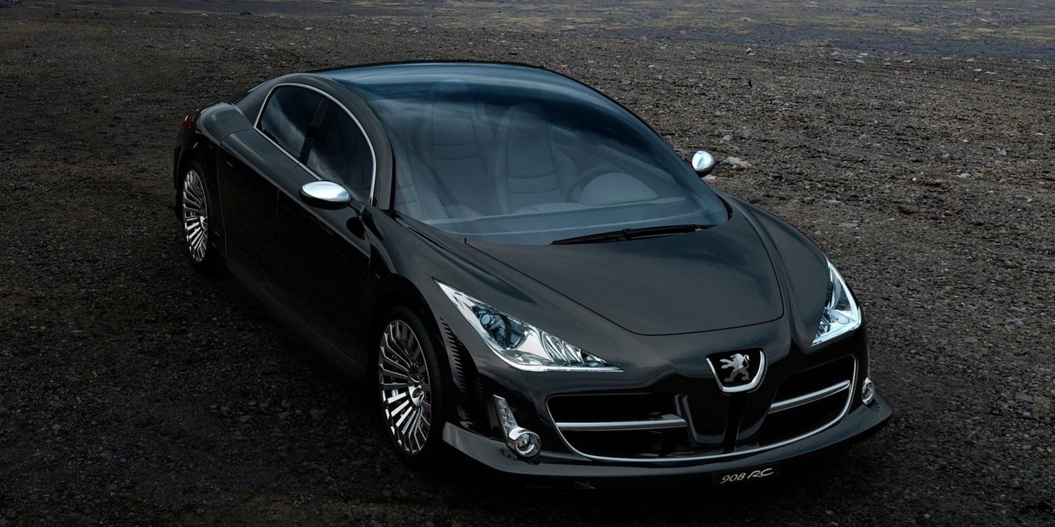 La historia del prototipo Peugeot 908 RC Concept