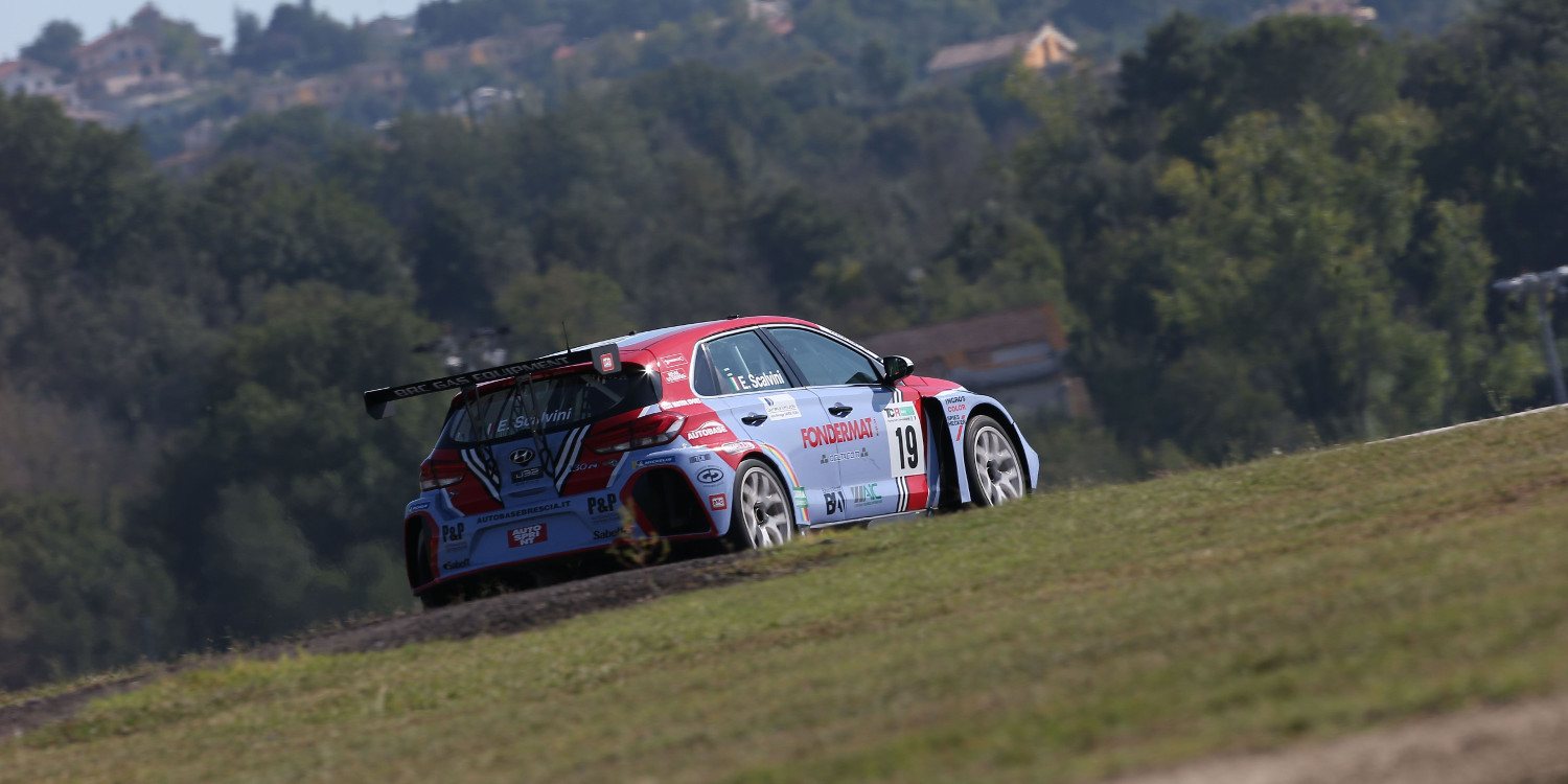 Eric Scalvini, líder de los Entrenamientos Libres 1 en Vallelunga