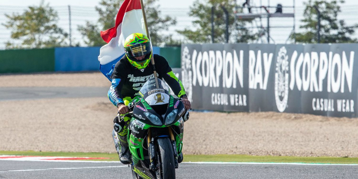 Rob Hartog, campeón de Europa de Supersport