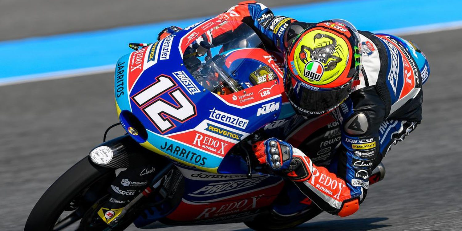 Bezzecchi se hace con la pole en Moto3 del ThaiGP
