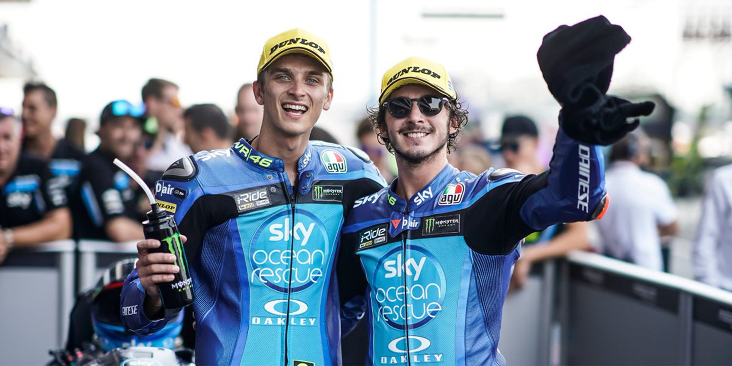 Pecco Bagnaia: "Luca me dio un regalo..."