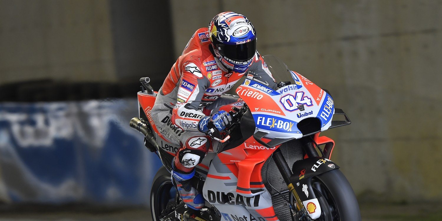 Andrea Dovizioso: "Nuestra Desmosedici funciona particularmente bien en Motegi"