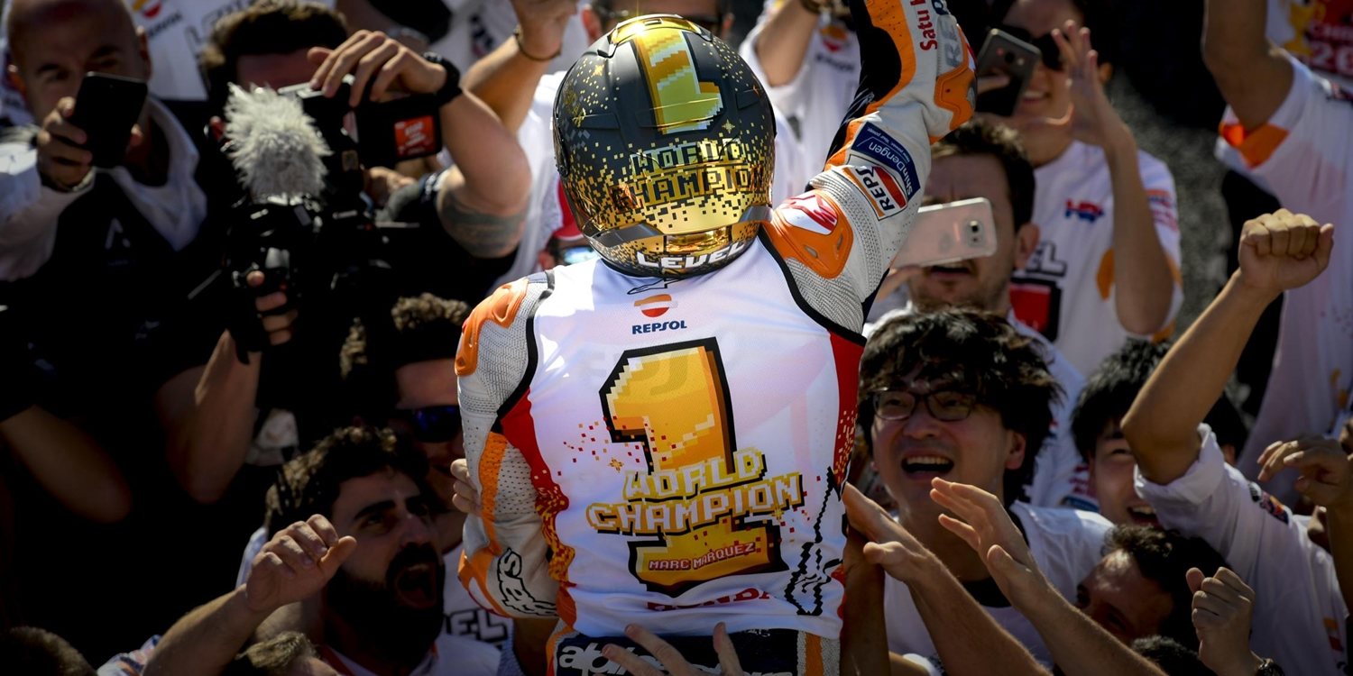 Victoria y 7º mundial para Marc Márquez