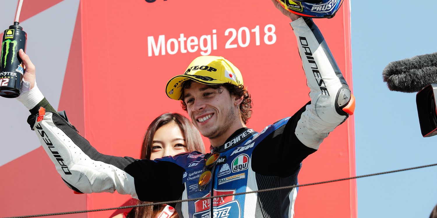 Marco Bezzecchi: "Quería reducir los puntos del campeonato entre Martín y yo"