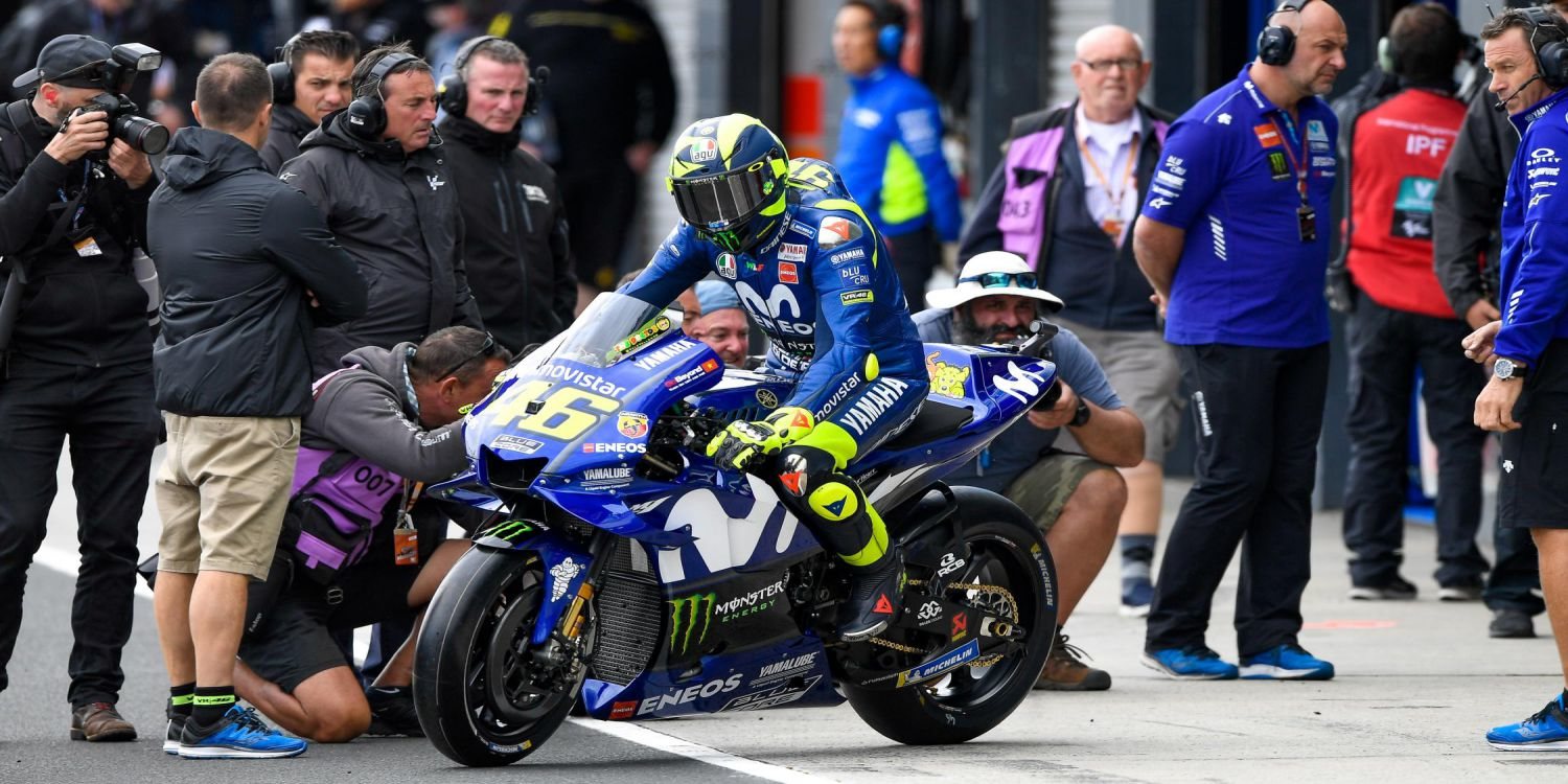 Valentino Rossi: "En Phillip Island es difícil encontrar el equilibrio"