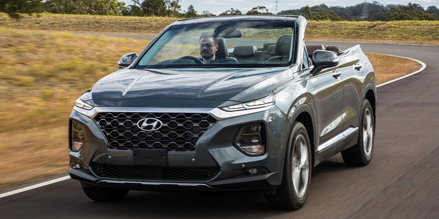 ¿Hyundai Santa Fe Convertible? Qué interesante
