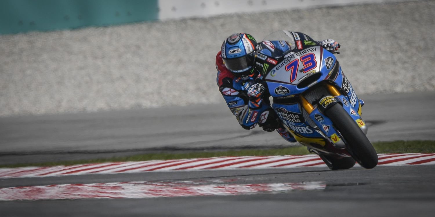 Alex Márquez domina en el primer día en Malasia
