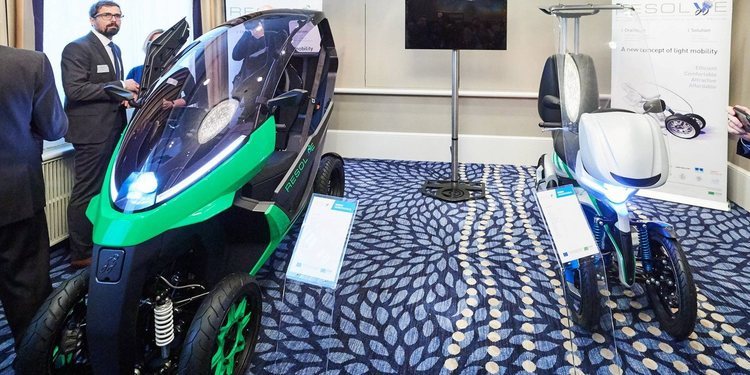 El Proyecto RESOLVE presenta sus prototipos eléctricos