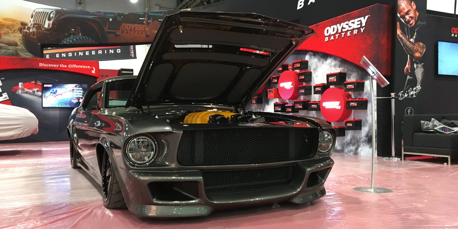 Ford Mustang de 1968 con motor Ferrari