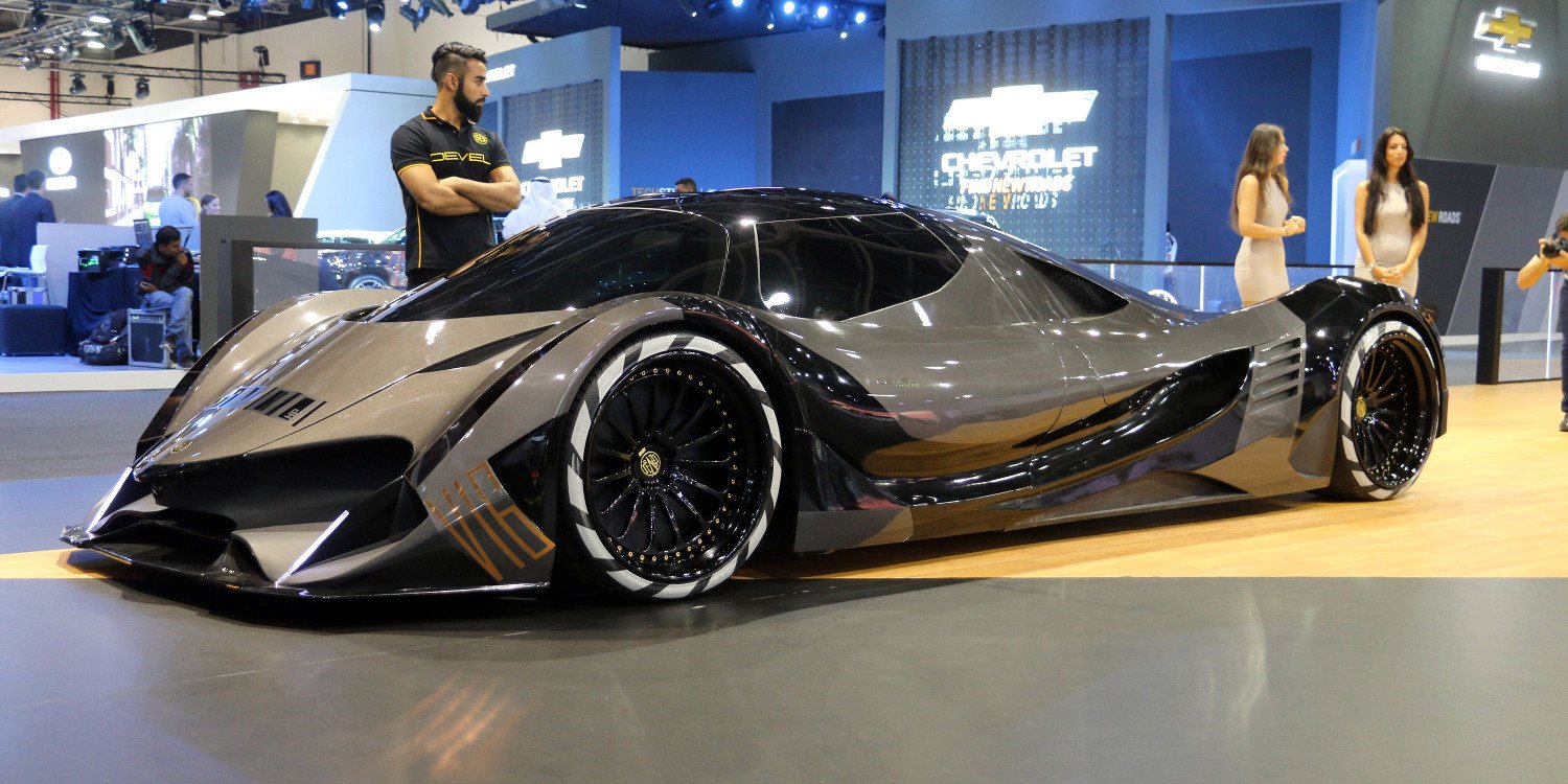 Devel Sixteen, un auto con mas de 5000 caballos de fuerza