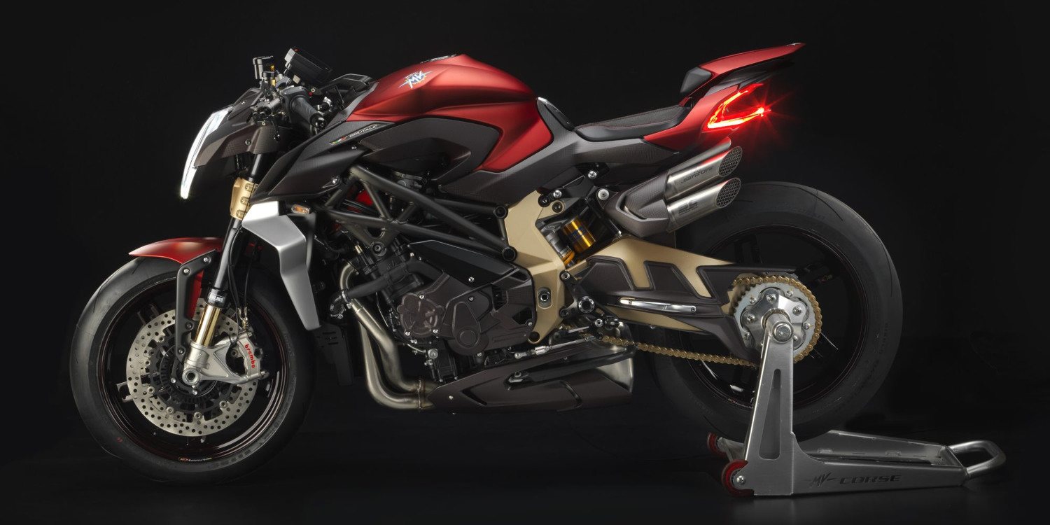 MV Agusta impresiona con la Brutale 1000 Serie Oro