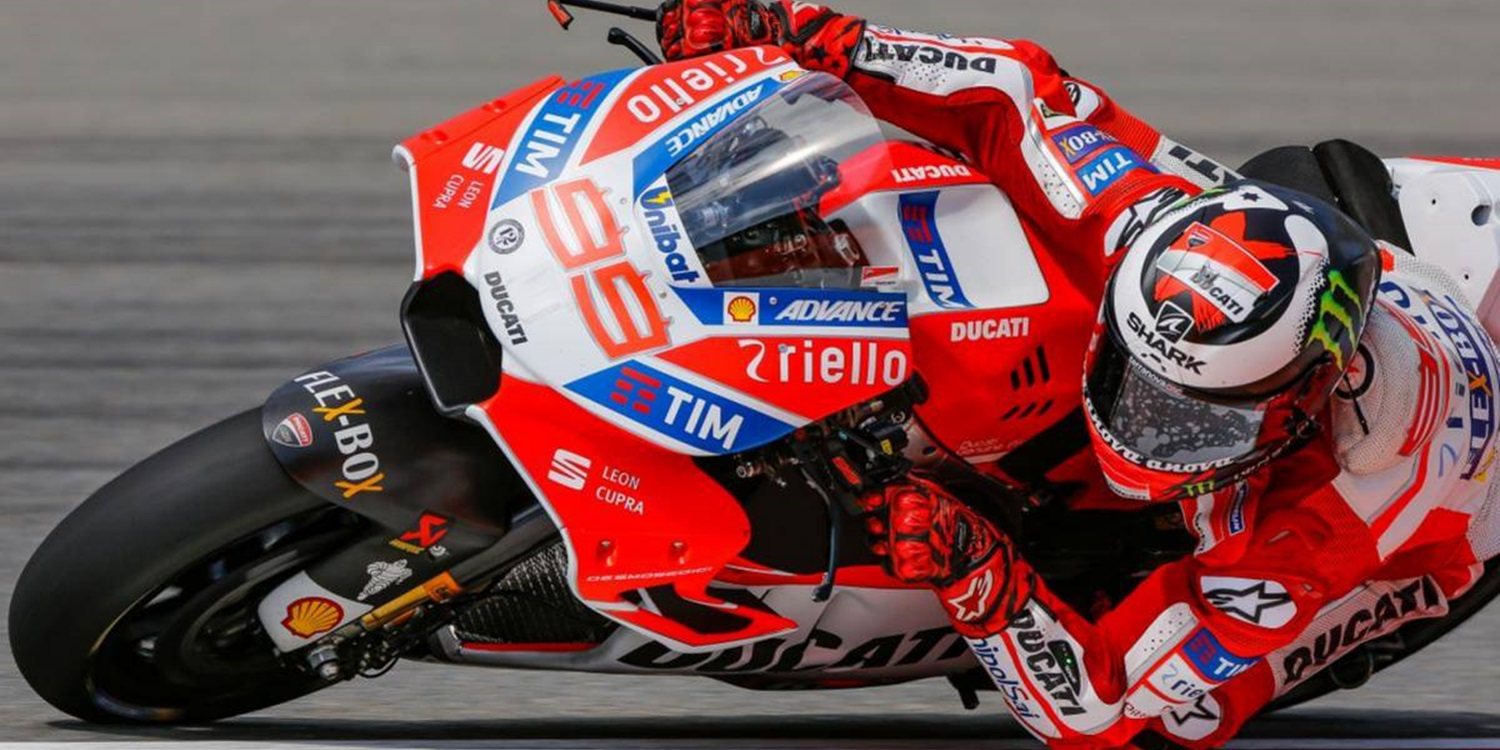 Jorge Lorenzo: "Estoy mejor, pero no al 100%"