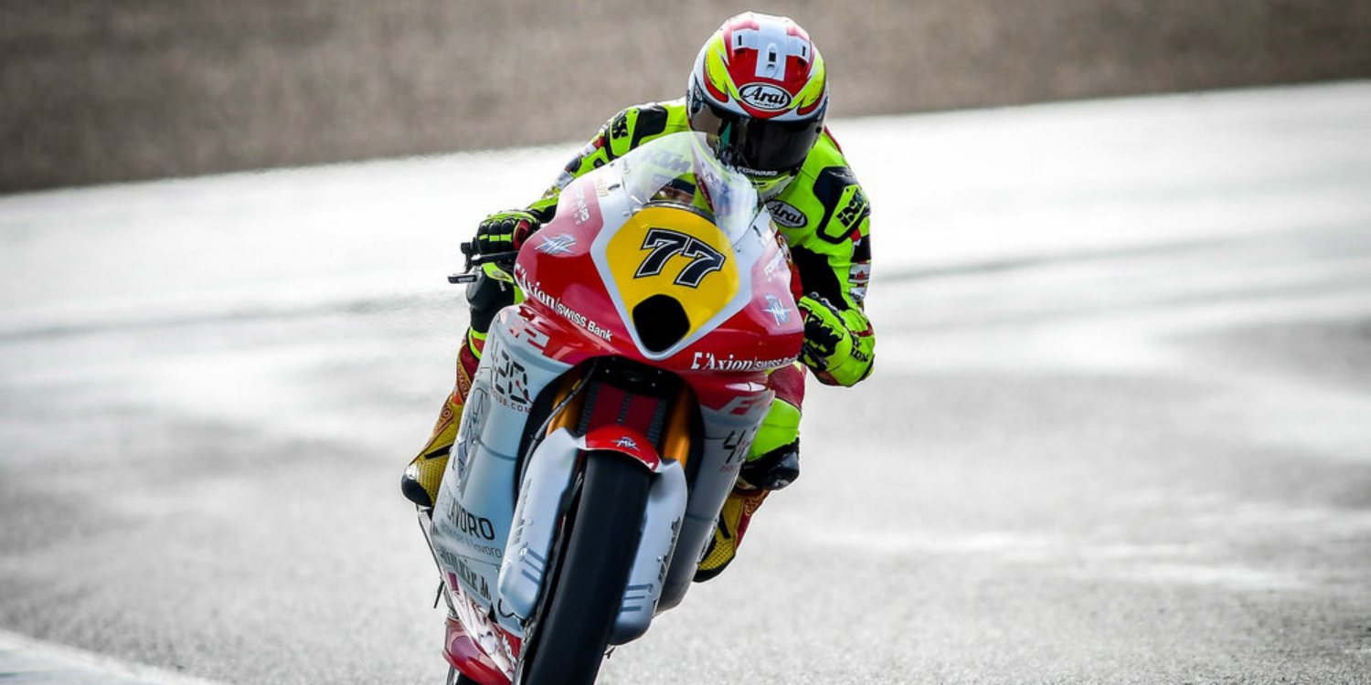 Dominique Aegerter: "Las condiciones no eran tan buenas"