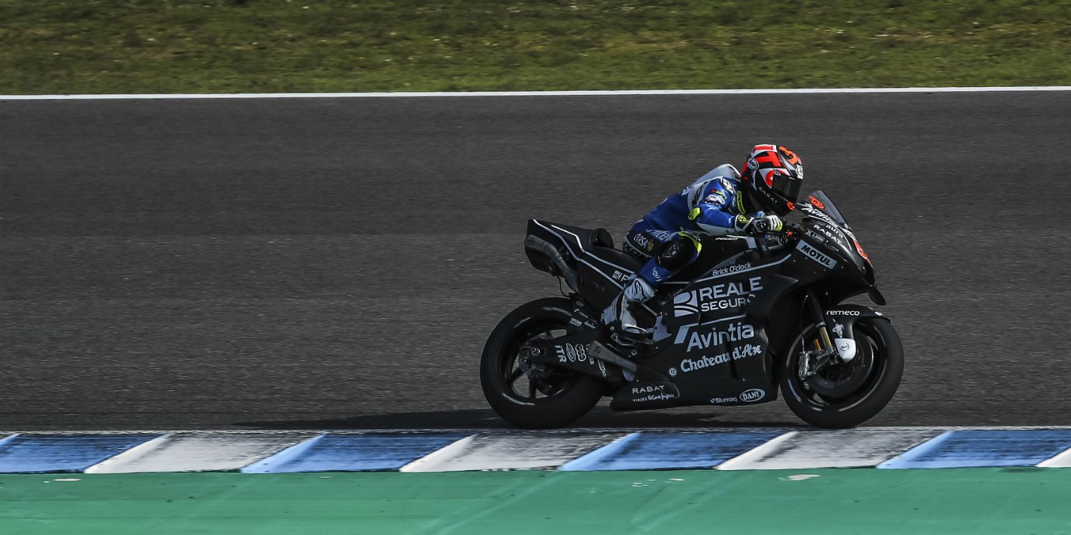Tito Rabat: "Estoy muy contento con la moto"