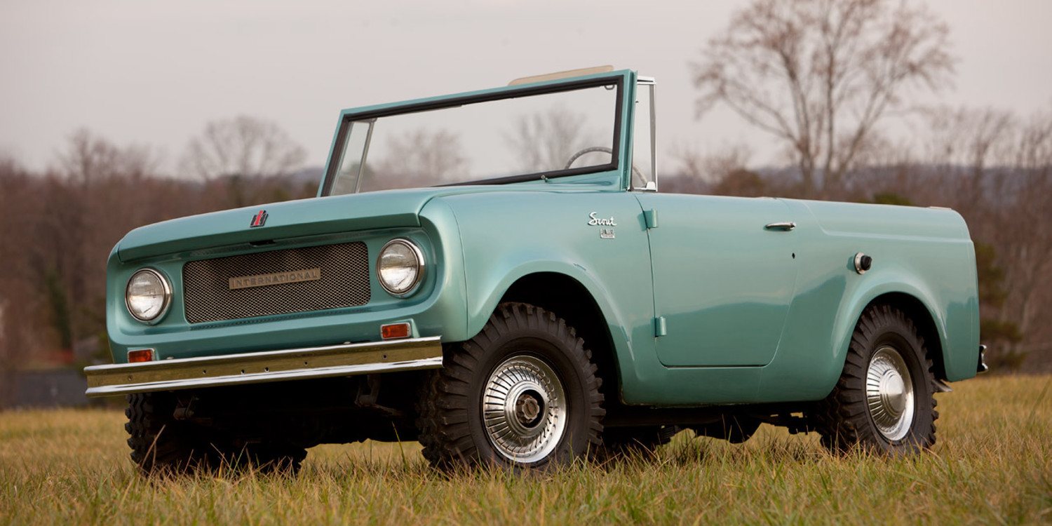El histórico International Harvester Scout